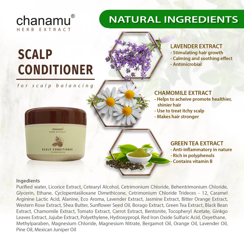 CHANAMU Moisturising Scalp Hair Conditioner 300ml